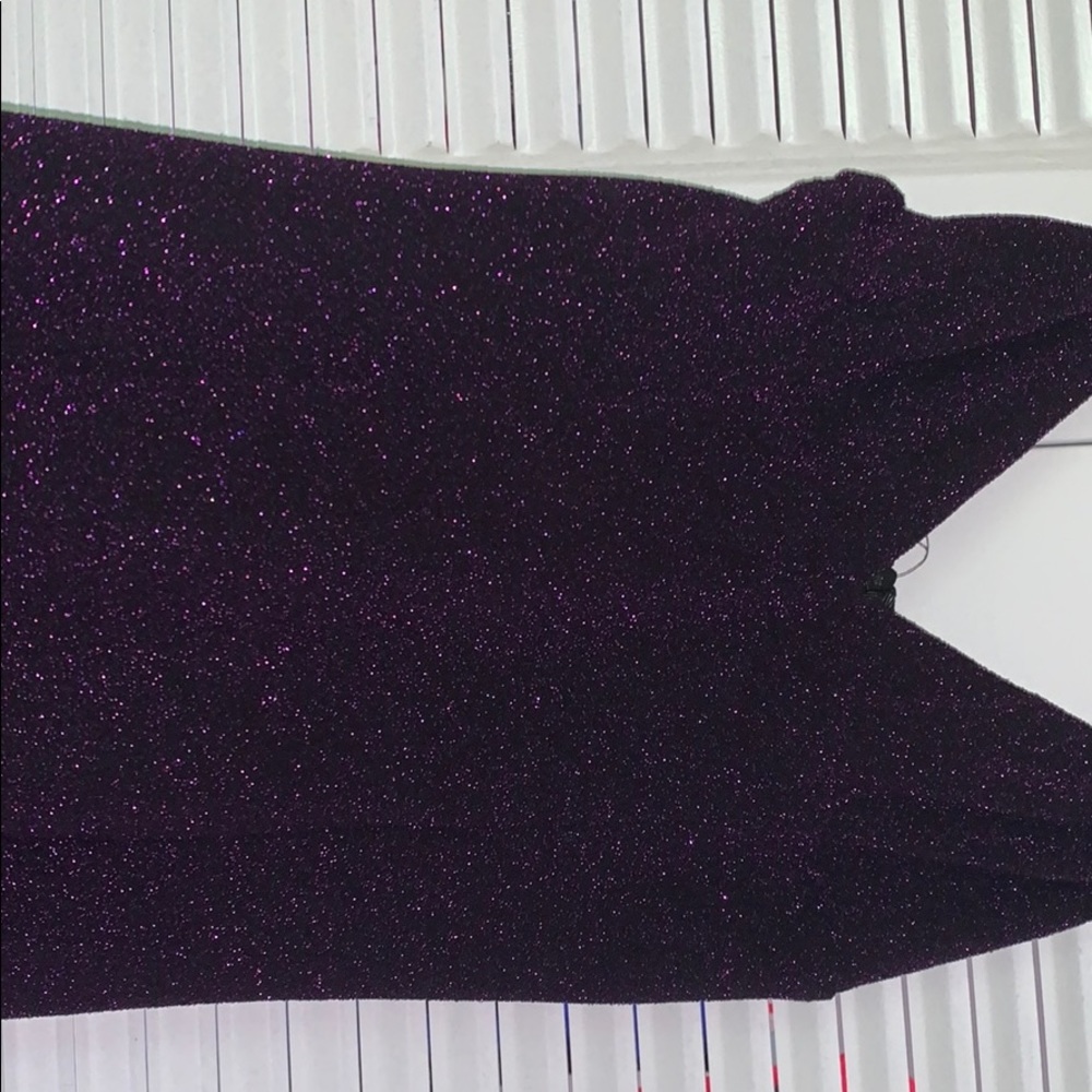 Super cute sparkly not itchy Purple cocktail dress